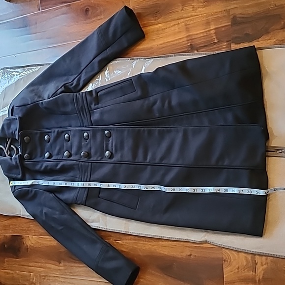 🔥Host Pick🔥 Banana Republic Navy Wool Double Breasted Coat - Picture 7 of 15